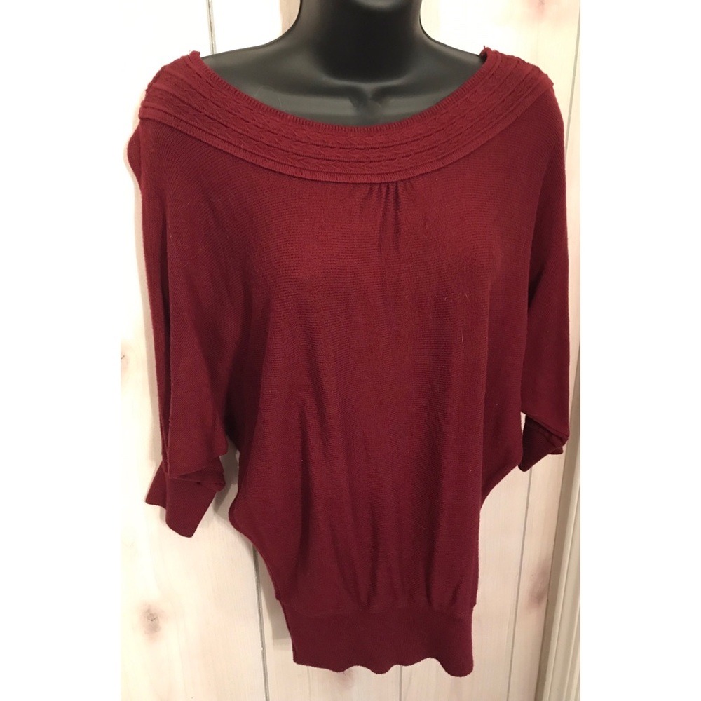Crimson sweater